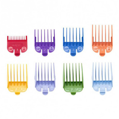 Máquinas Cortapelo PACK WAHL PEINES PLASTICO COLOR